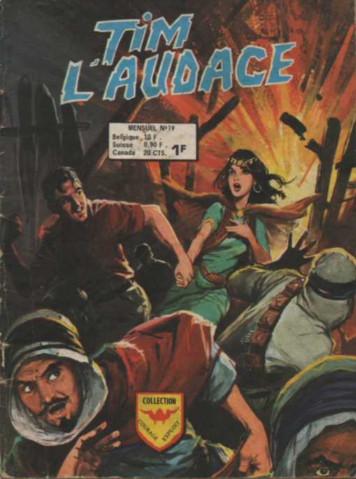 Scan de la Couverture Tim L'Audace 2 n 19